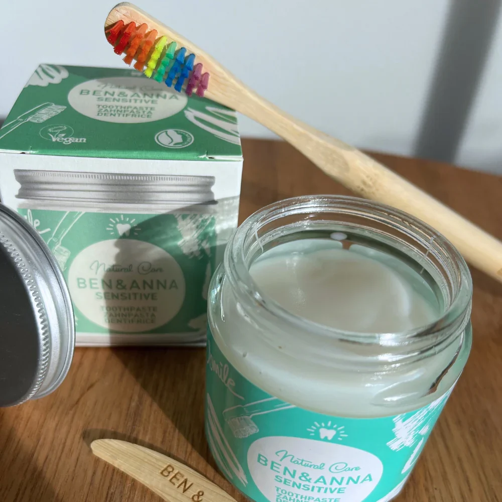 Ben & Anna Zubní pasta pro citlivé zuby Sensitive (100 ml) - Image 4