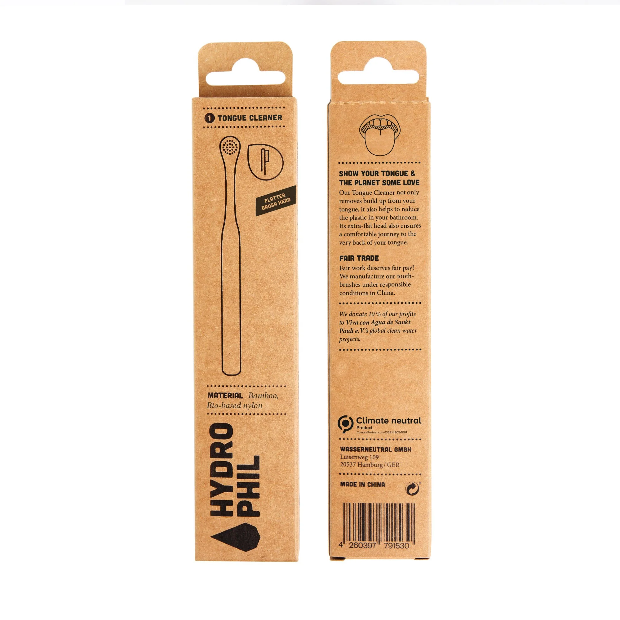 Hydrophil Bambusový kartáček na jazyk - Image 4