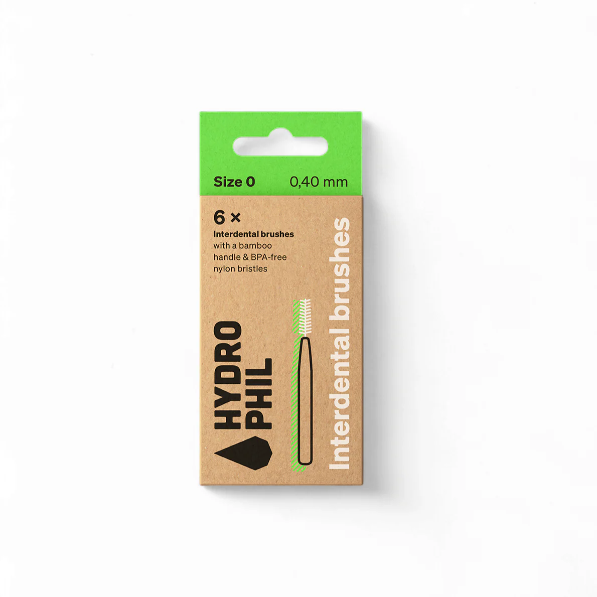 Hydrophil Bambusový mezizubní kartáček (6 ks) - Image 5