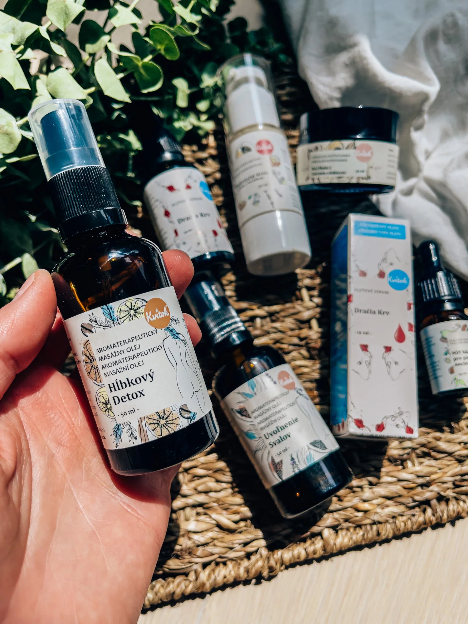 Kvitok Masážní olej proti celulitidě Hloubkový detox (50 ml) - Image 3