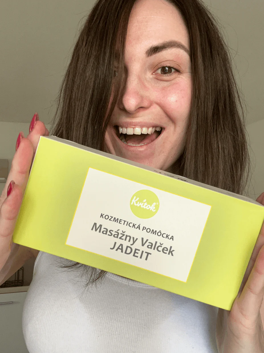 Kvitok Masážní váleček na obličej JADEIT - Image 4