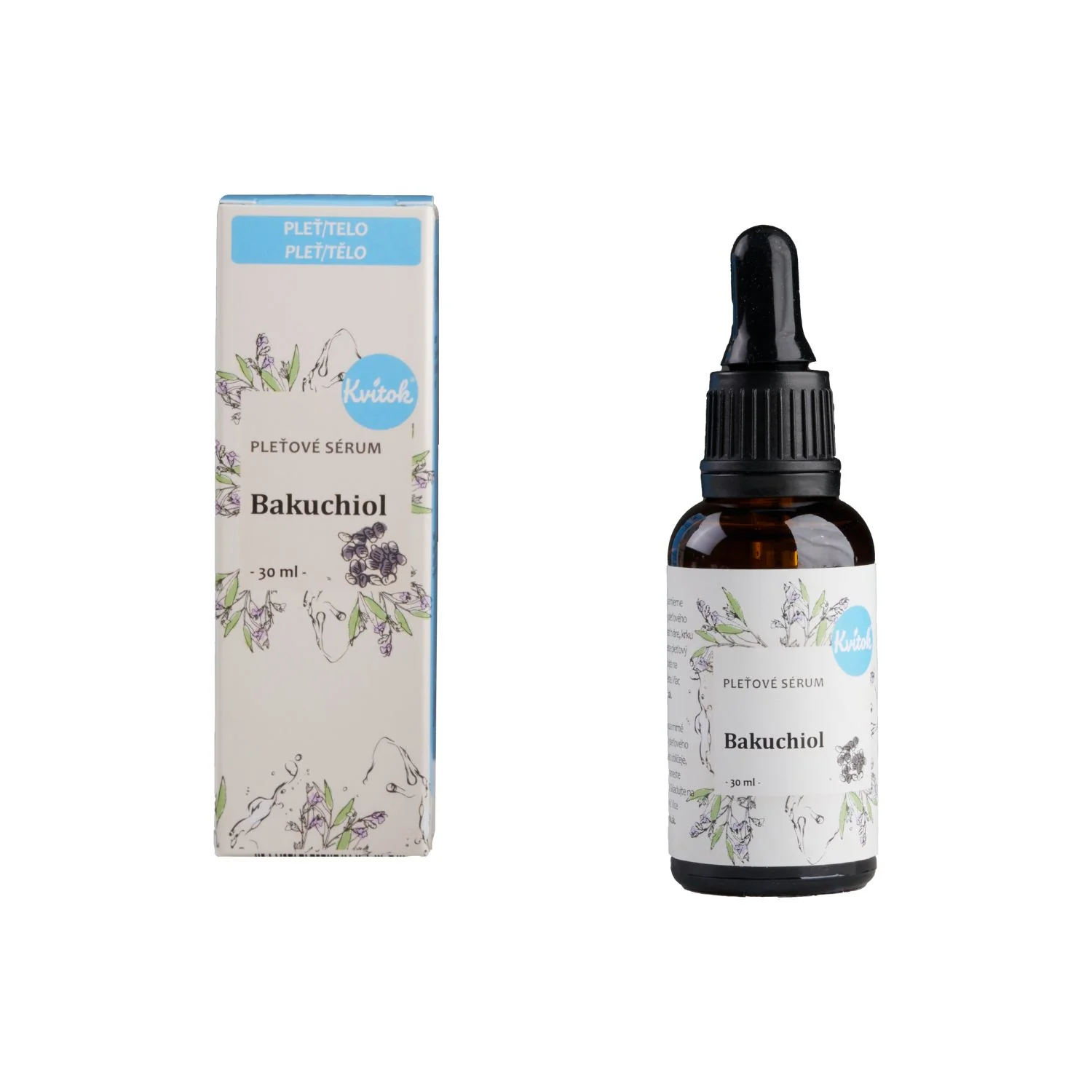 Kvitok Pleťové sérum - Bakuchiol - Image 5