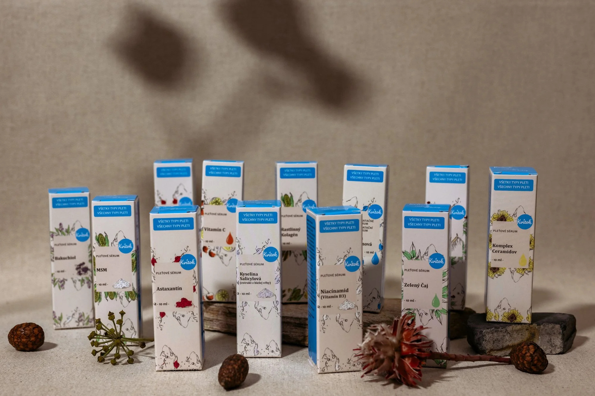 Kvitok Pleťové sérum - Rostlinný kolagen (10 ml) - Image 3