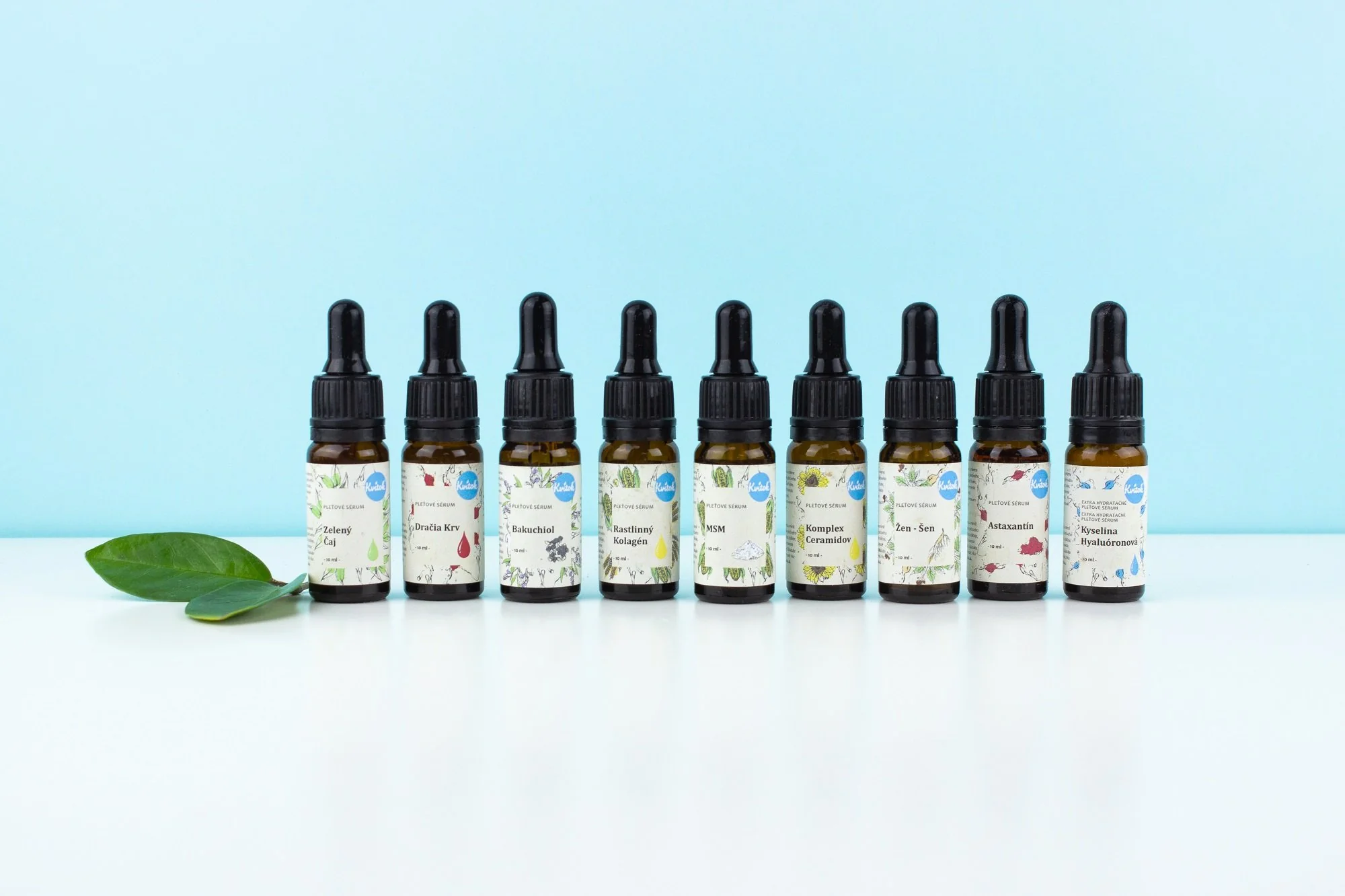 Kvitok Pleťové sérum - Rostlinný kolagen (10 ml) - Image 4