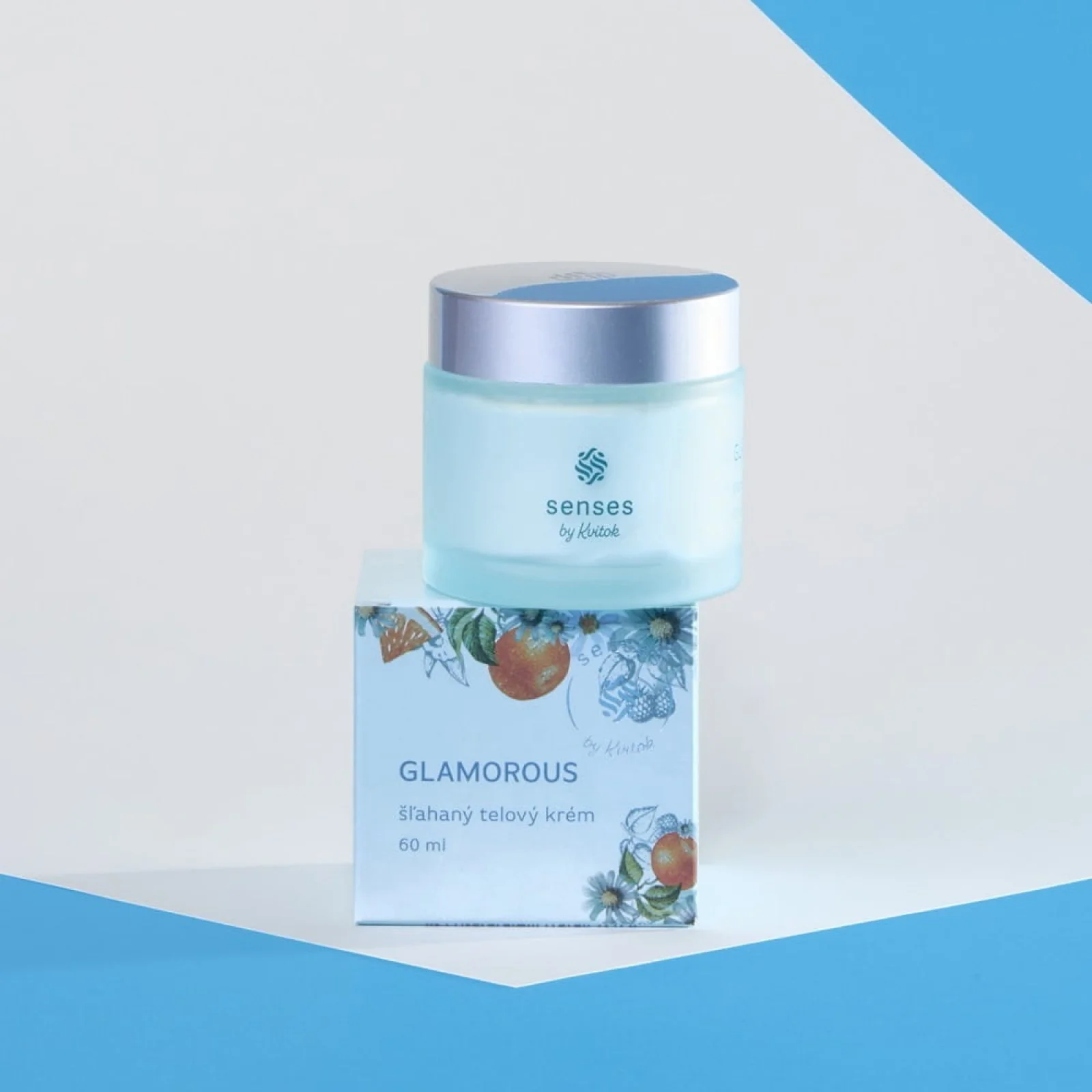 Kvitok Senses Šlehaný tělový krém Glamorous (60 ml) - Image 2