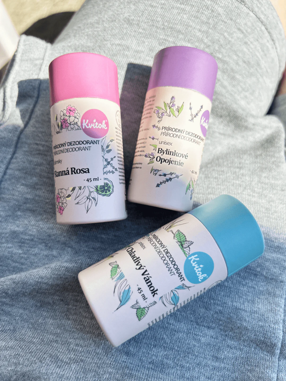 Kvitok Tuhý deodorant Bylinkové opojení (42 ml) - Image 5