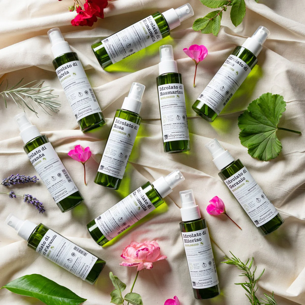 laSaponaria Šalvějová květová voda BIO (100 ml) - Image 3