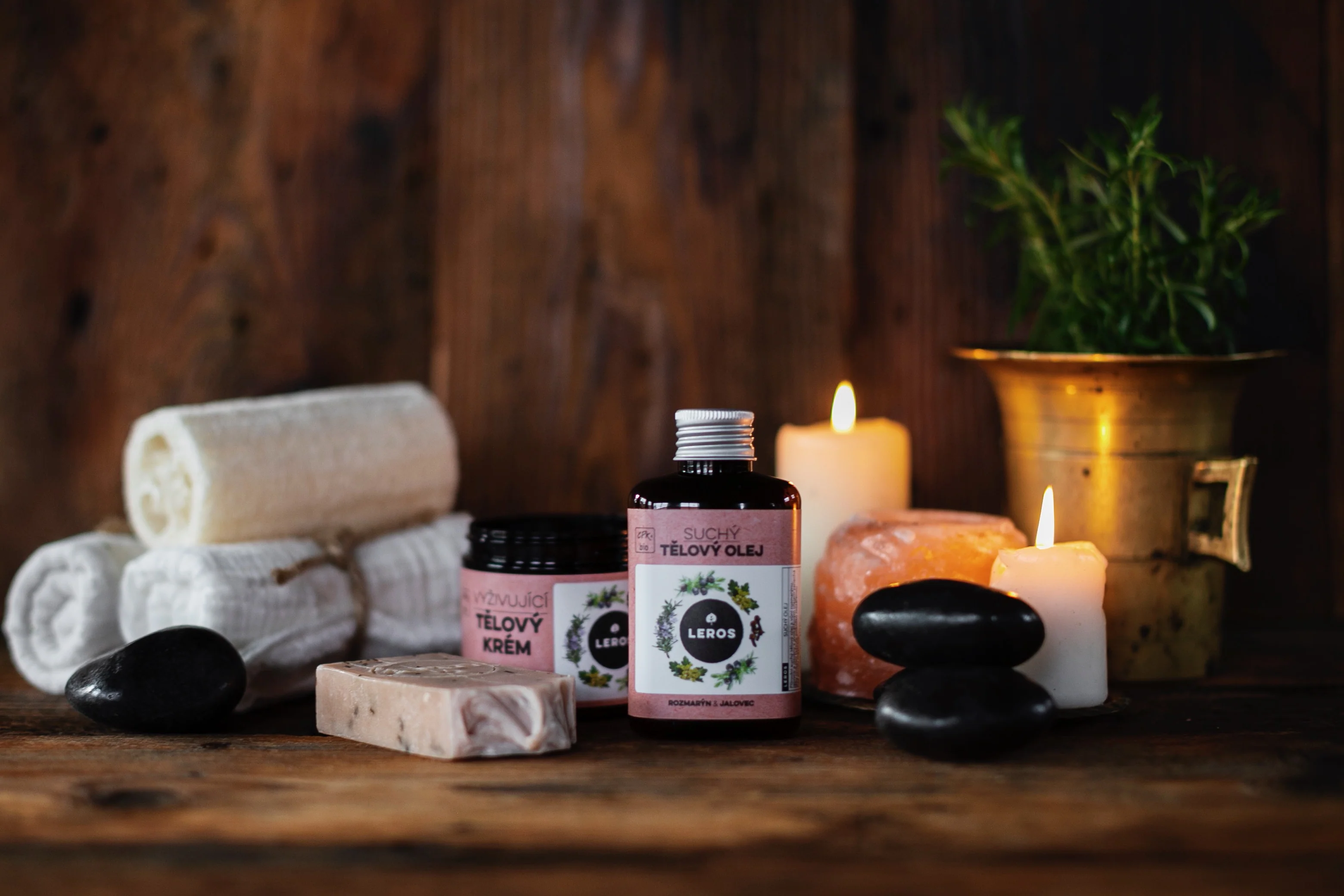 LEROS Suchý tělový olej BIO (100 ml) - Rozmarýn & jalovec - Image 5
