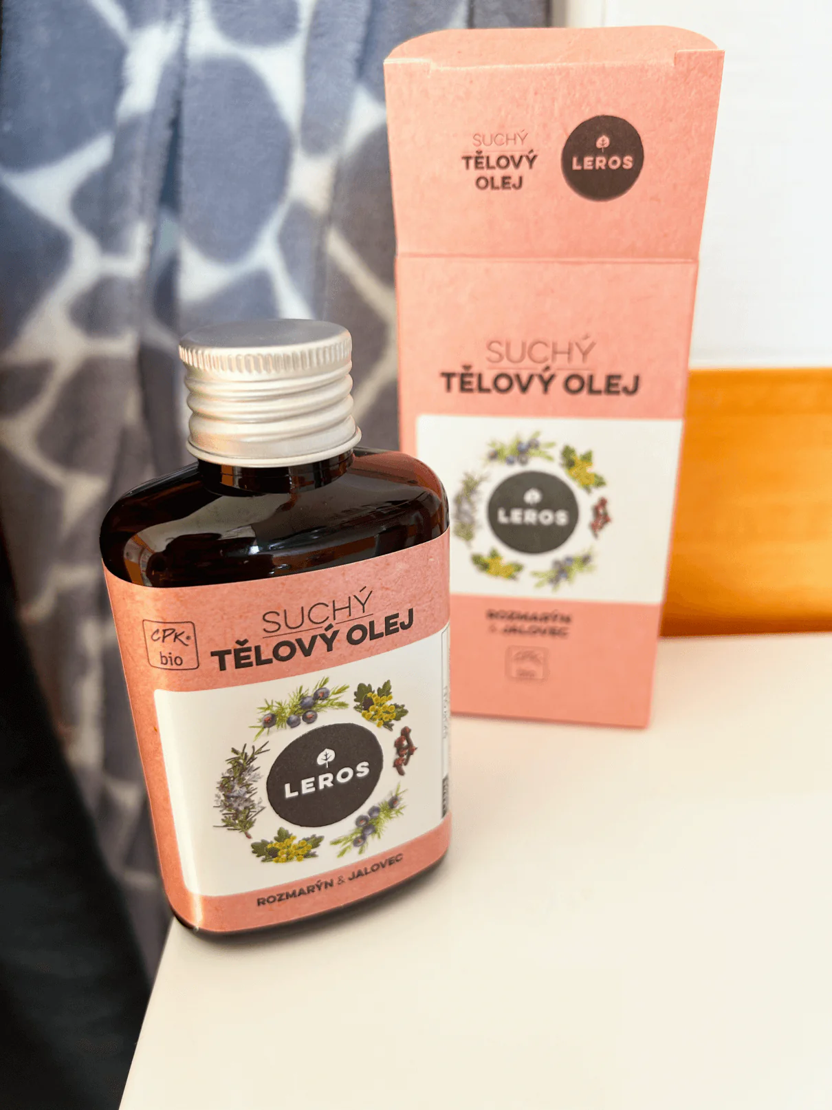 LEROS Suchý tělový olej BIO (100 ml) - Rozmarýn & jalovec - Image 6