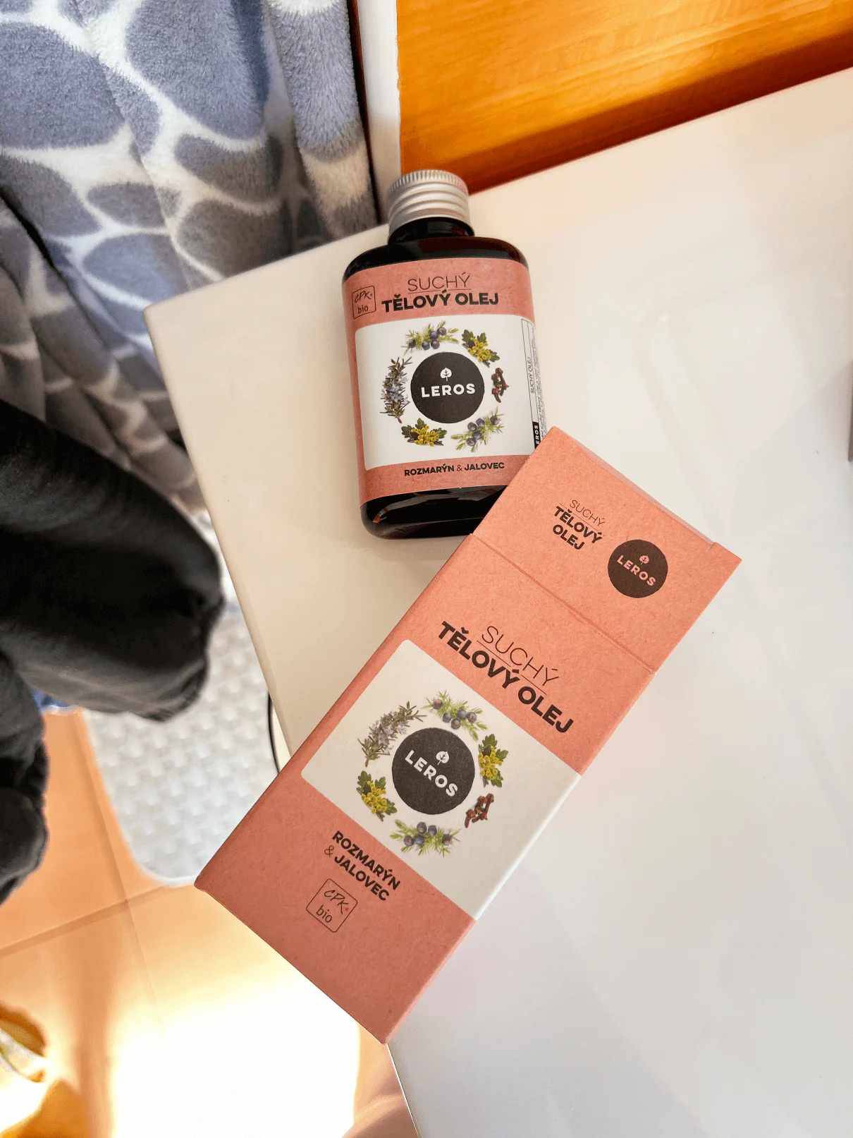 LEROS Suchý tělový olej BIO (100 ml) - Rozmarýn & jalovec - Image 8