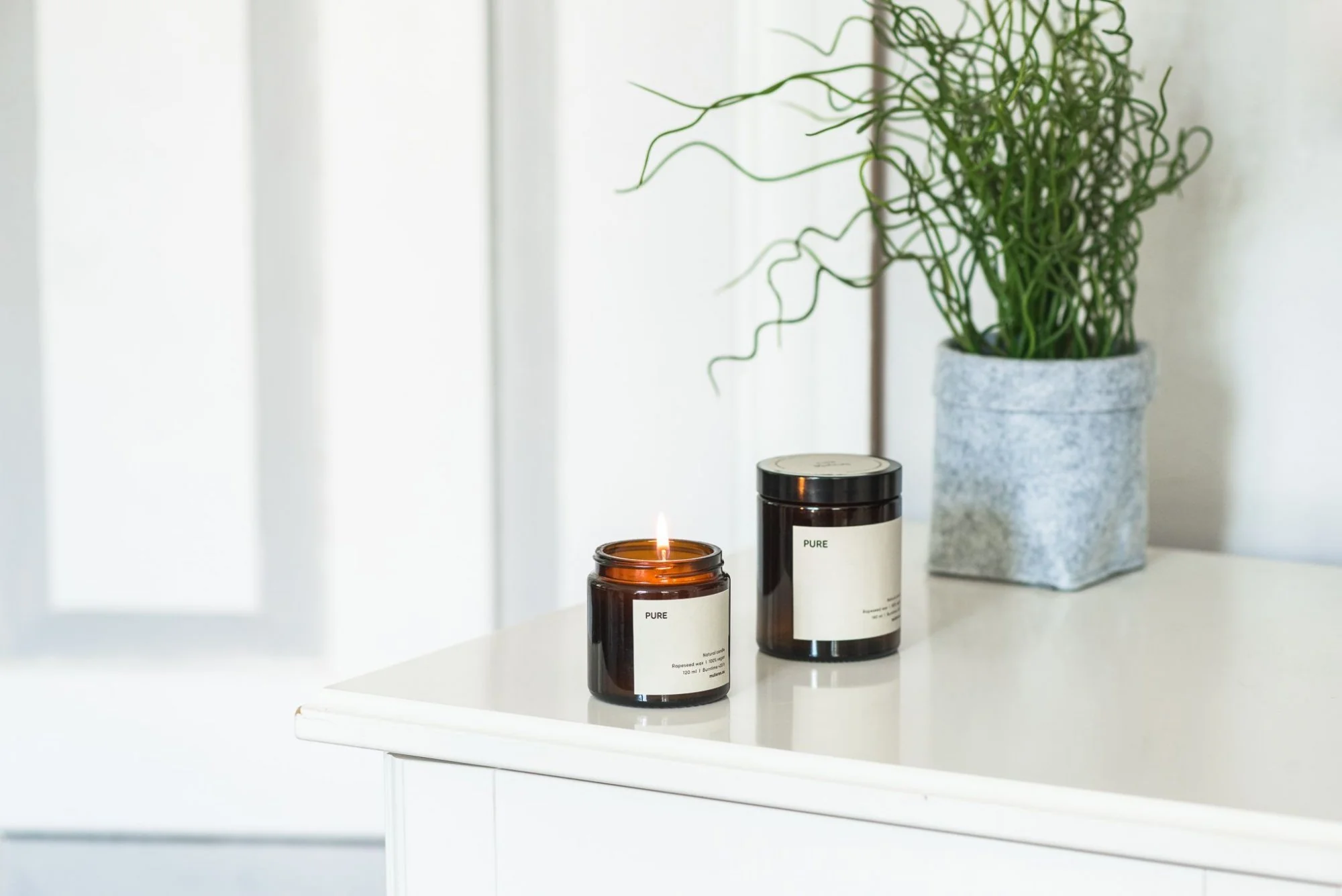 Mulieres Svíčka ve skle - bez vůně (120 ml) - Image 3