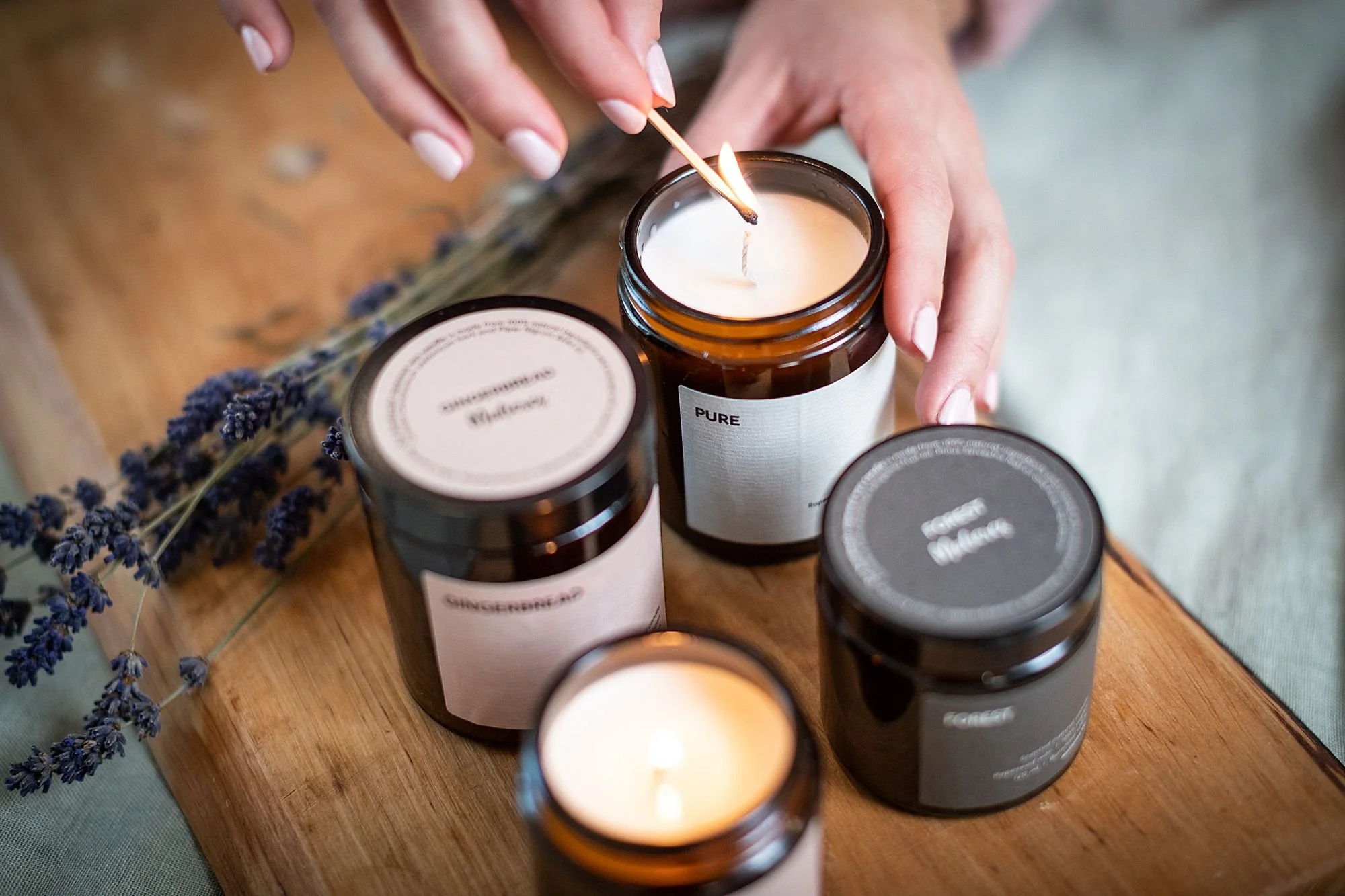 Mulieres Svíčka ve skle - bez vůně (120 ml) - Image 5