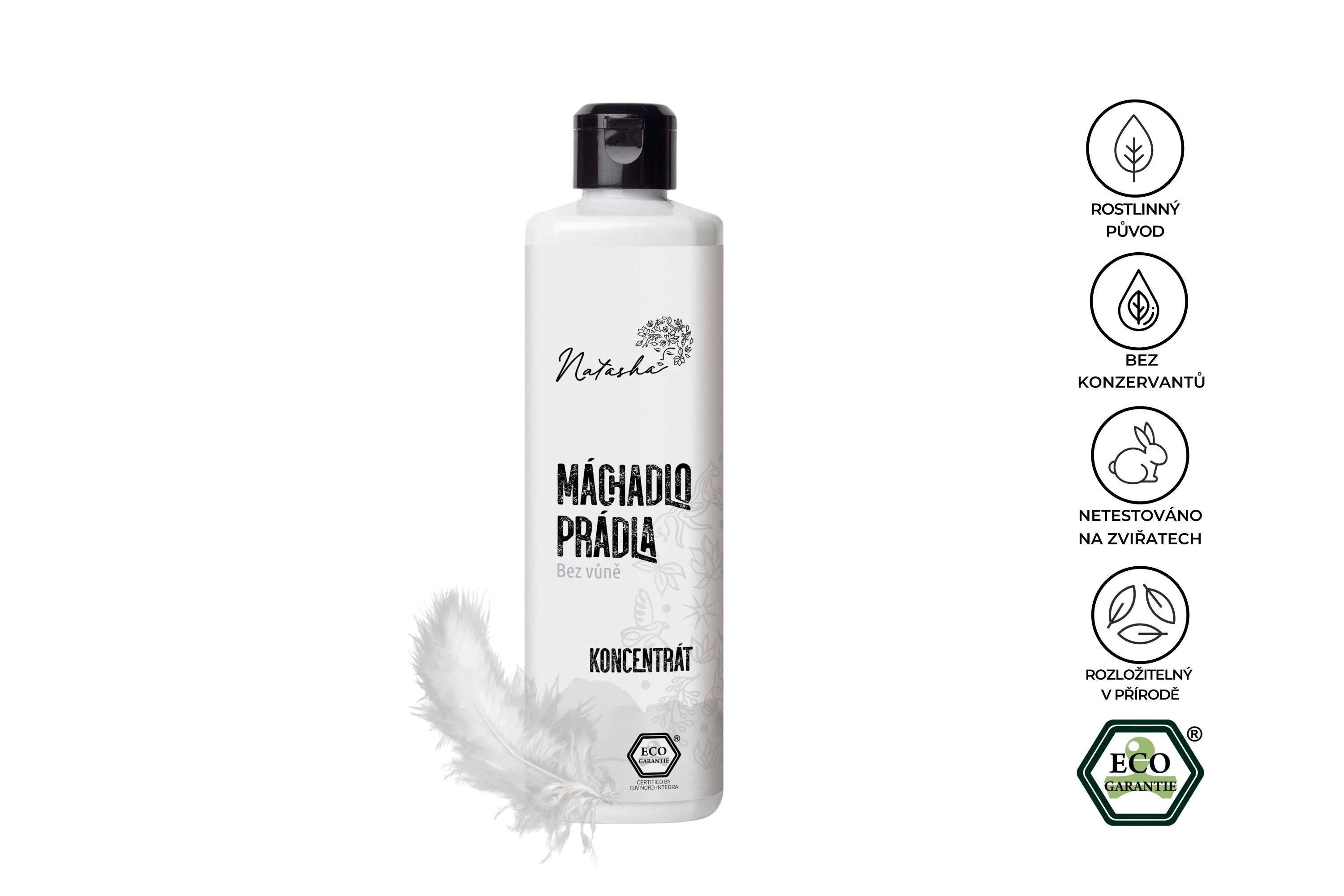 Natasha Máchadlo prádla bez vůně - koncentrát - Image 3