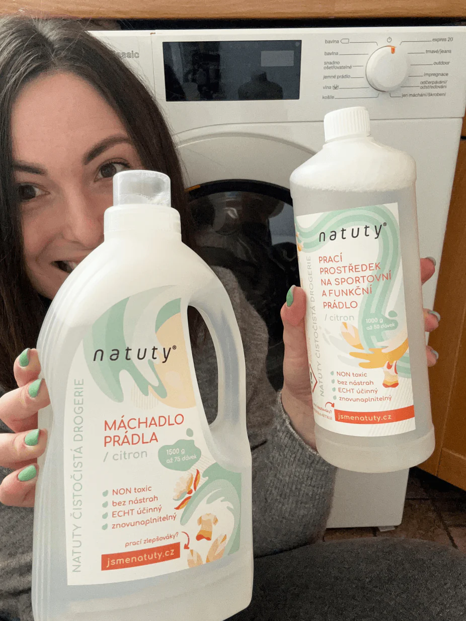 Natuty Máchadlo prádla s vůní citronu - Image 3