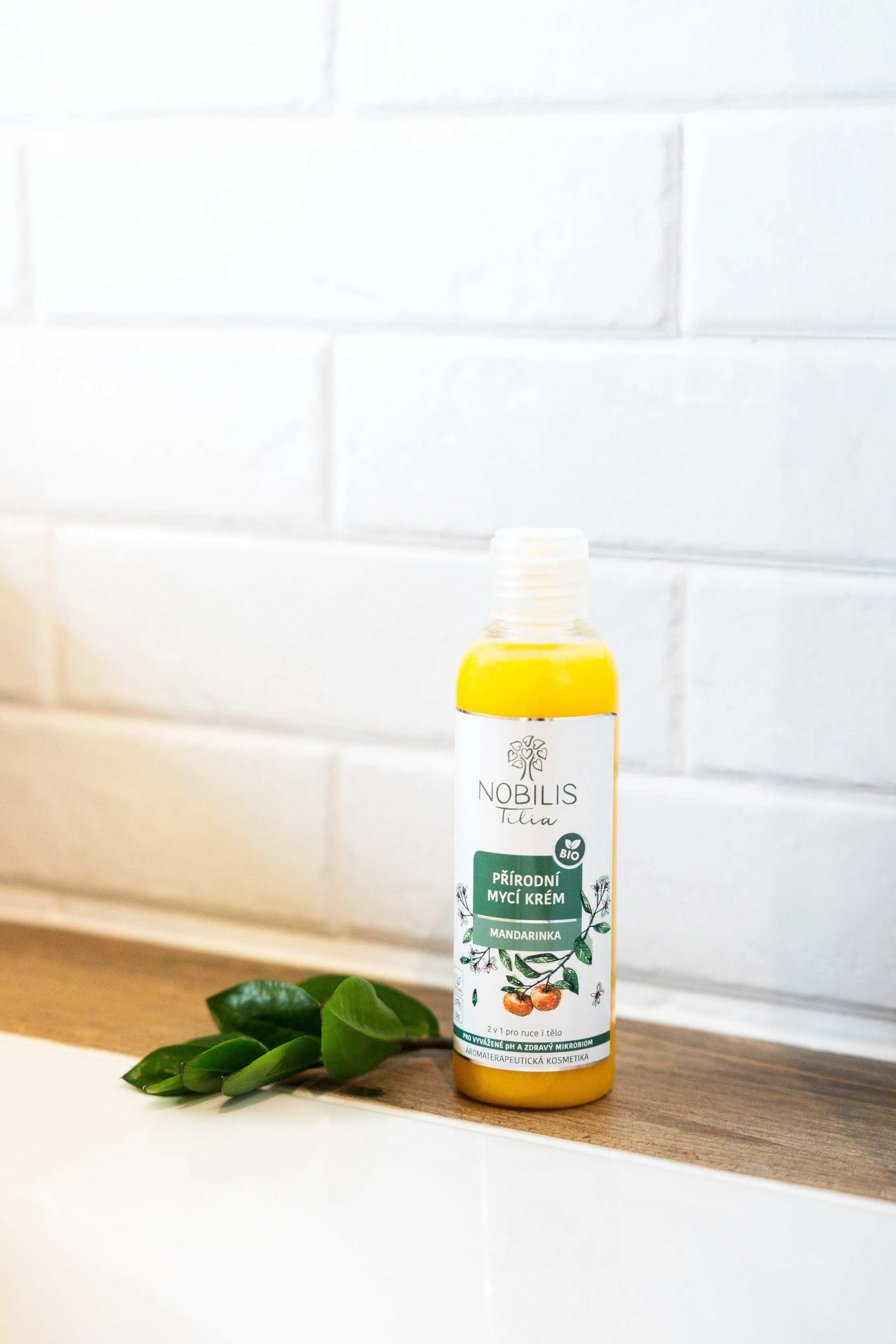 Nobilis Tilia Mandarinkový mycí krém na ruce i tělo BIO (200 ml) - Image 4