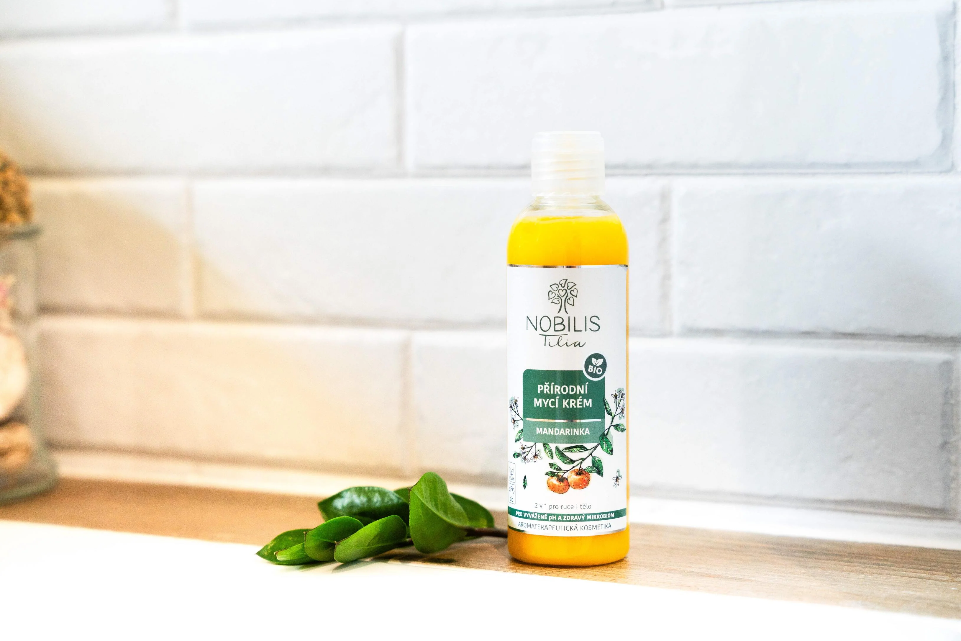 Nobilis Tilia Mandarinkový mycí krém na ruce i tělo BIO (200 ml) - Image 5