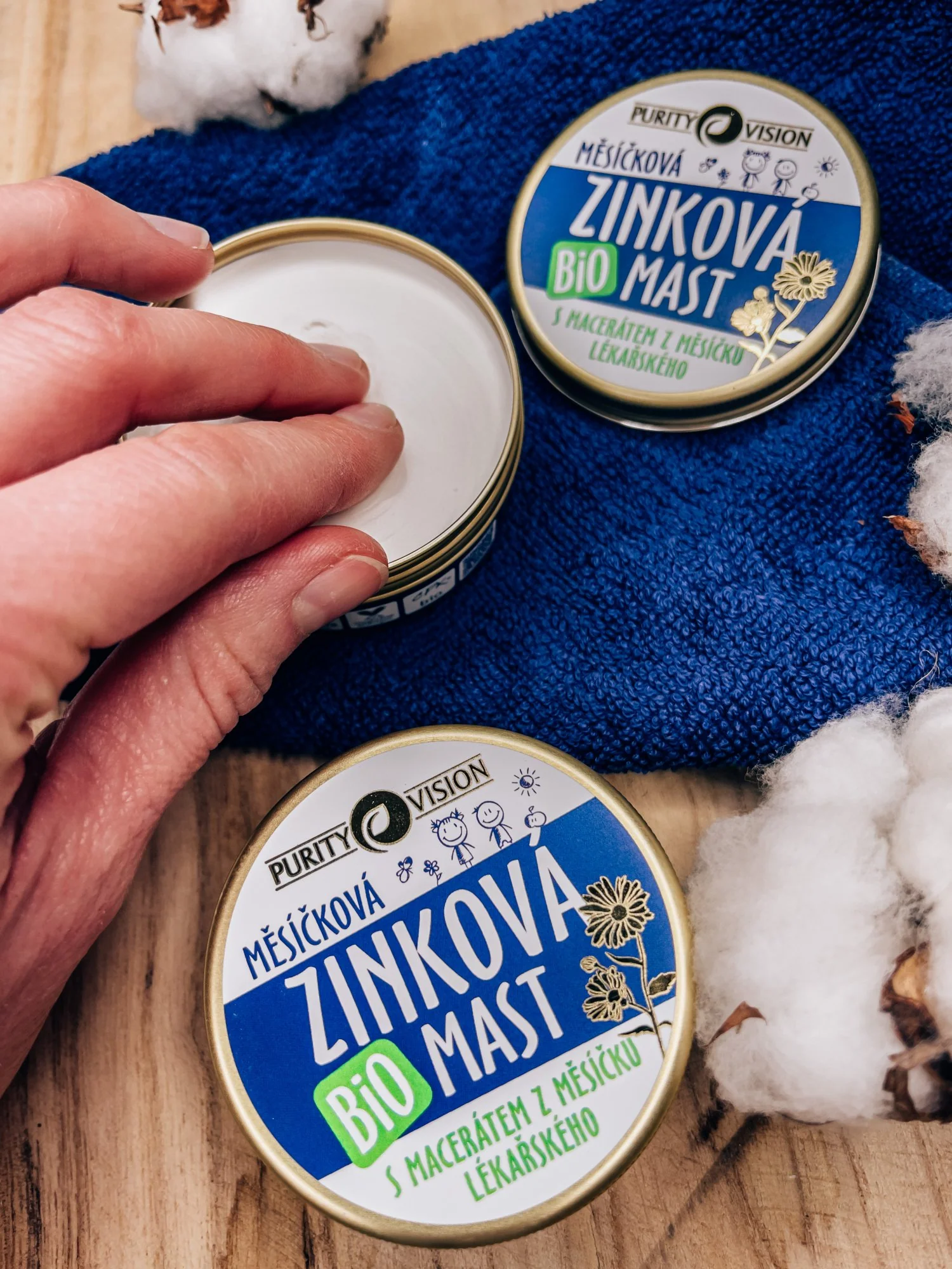 Purity Vision Zinková mast s měsíčkem (70 ml) - Image 4