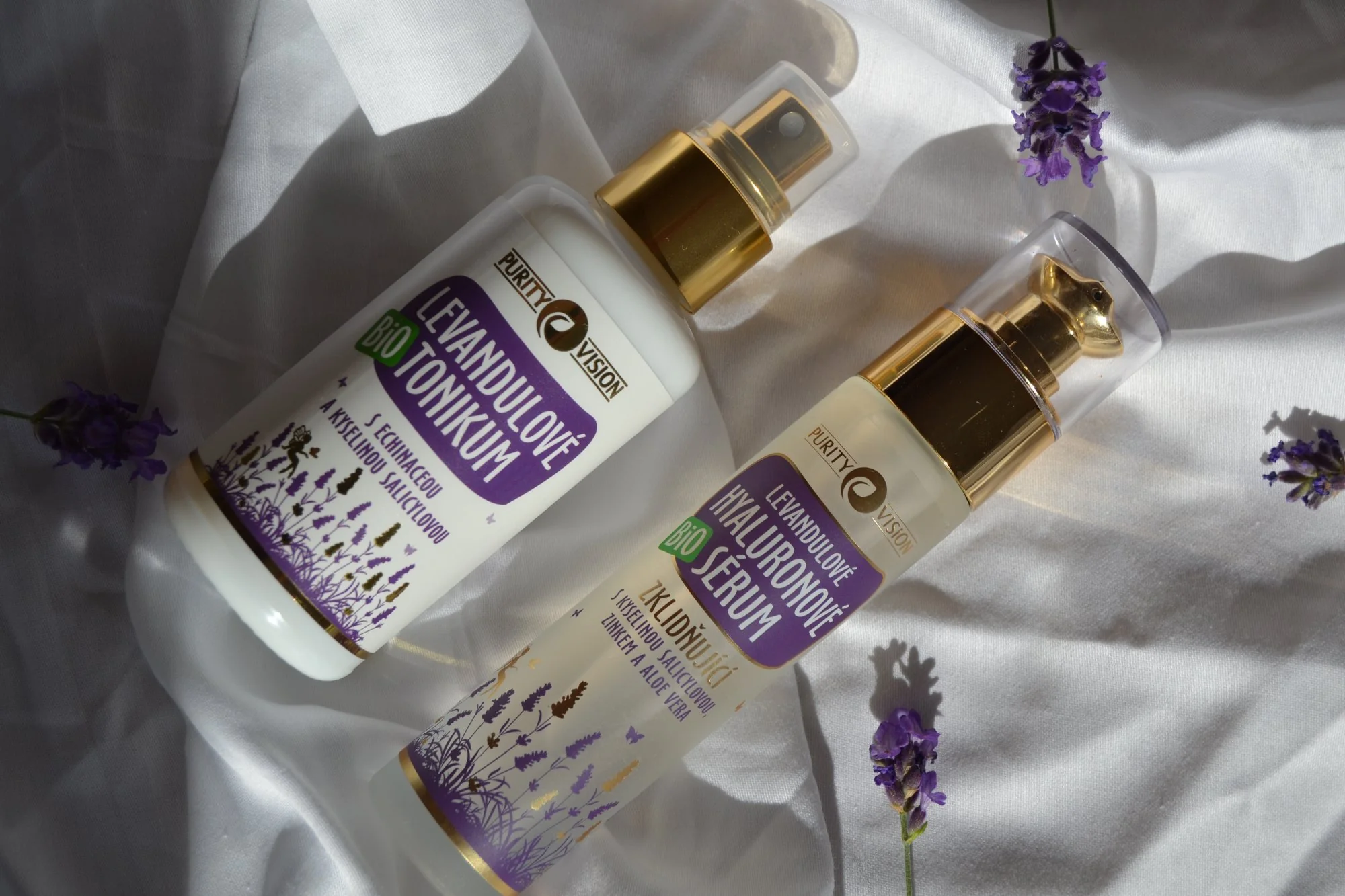 Purity Vision Zklidňující levandulové hyaluronové sérum (50 ml) - Image 3