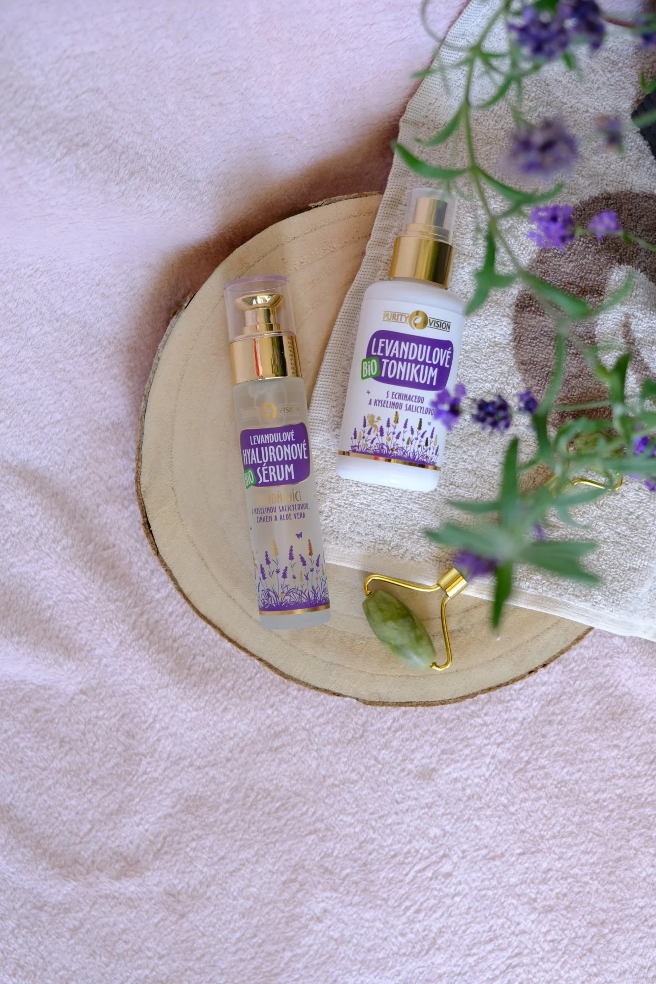 Purity Vision Zklidňující levandulové hyaluronové sérum (50 ml) - Image 4