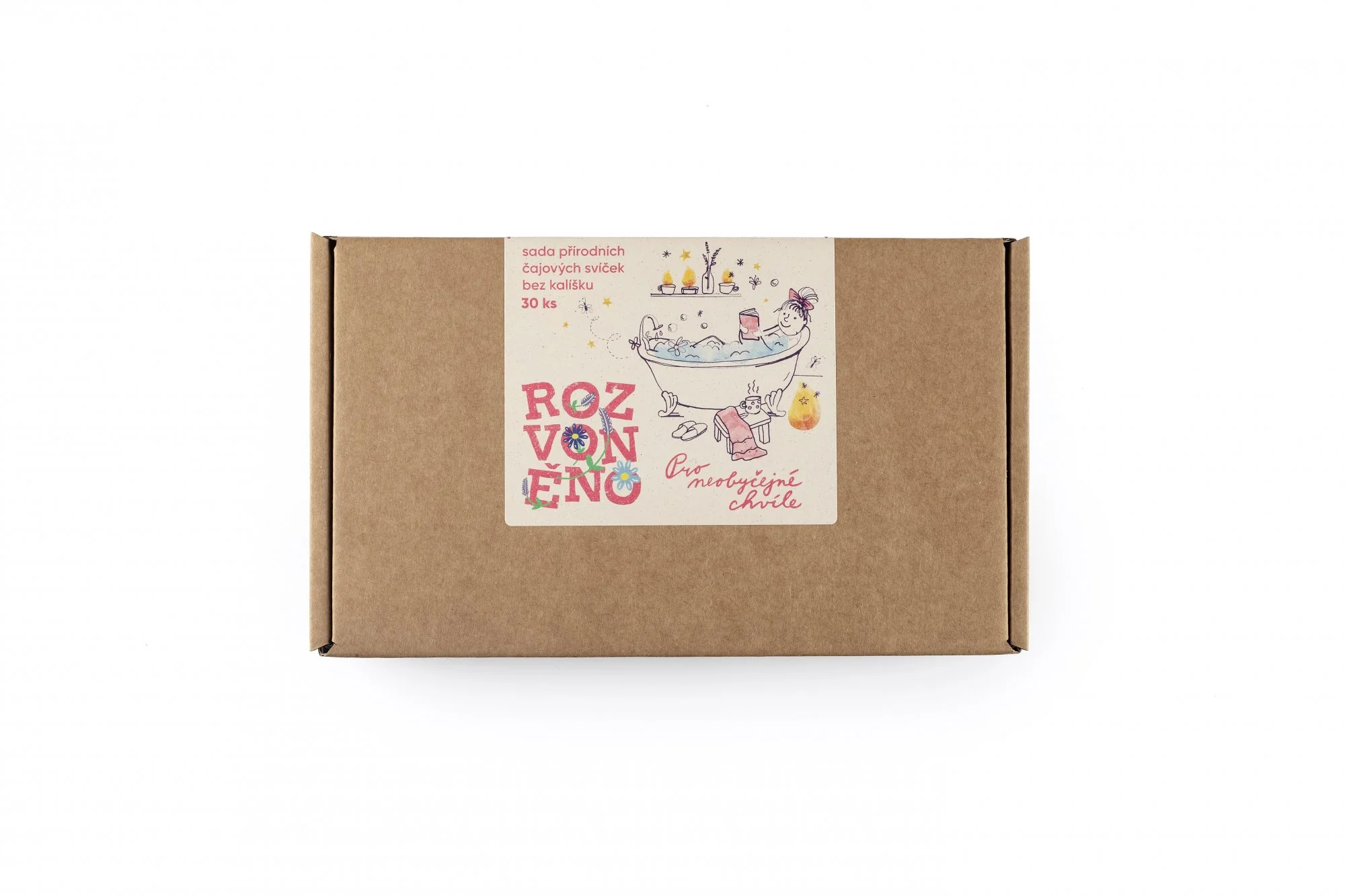 Rozvoněno Sada čajových svíček bez stojánku - Pro neobyčejné chvíle (30 ks) - Image 2