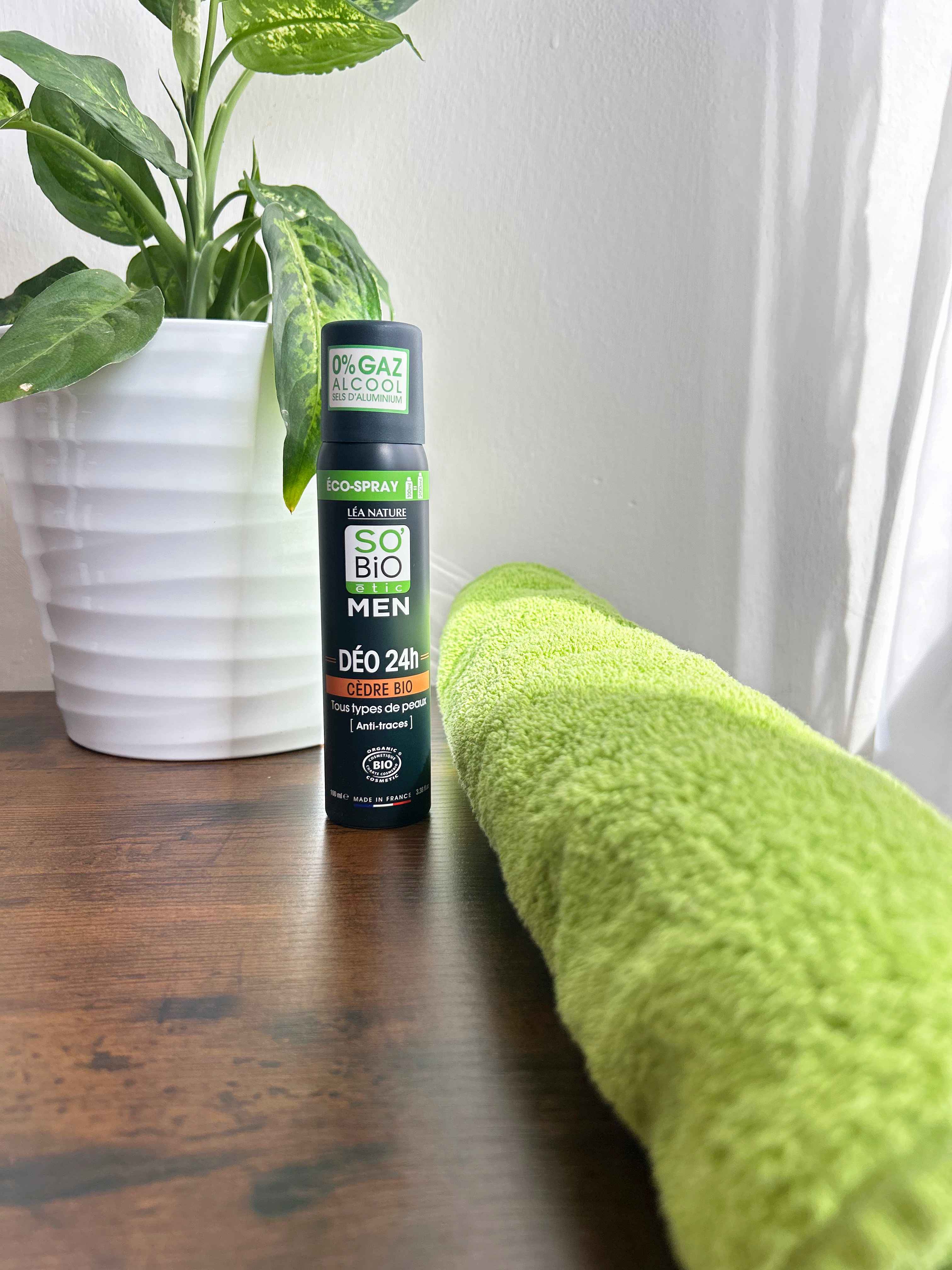 SO’BiO étic Deodorant přírodní ECO SPRAY 24h MEN - cedr BIO (100 ml) - Image 3