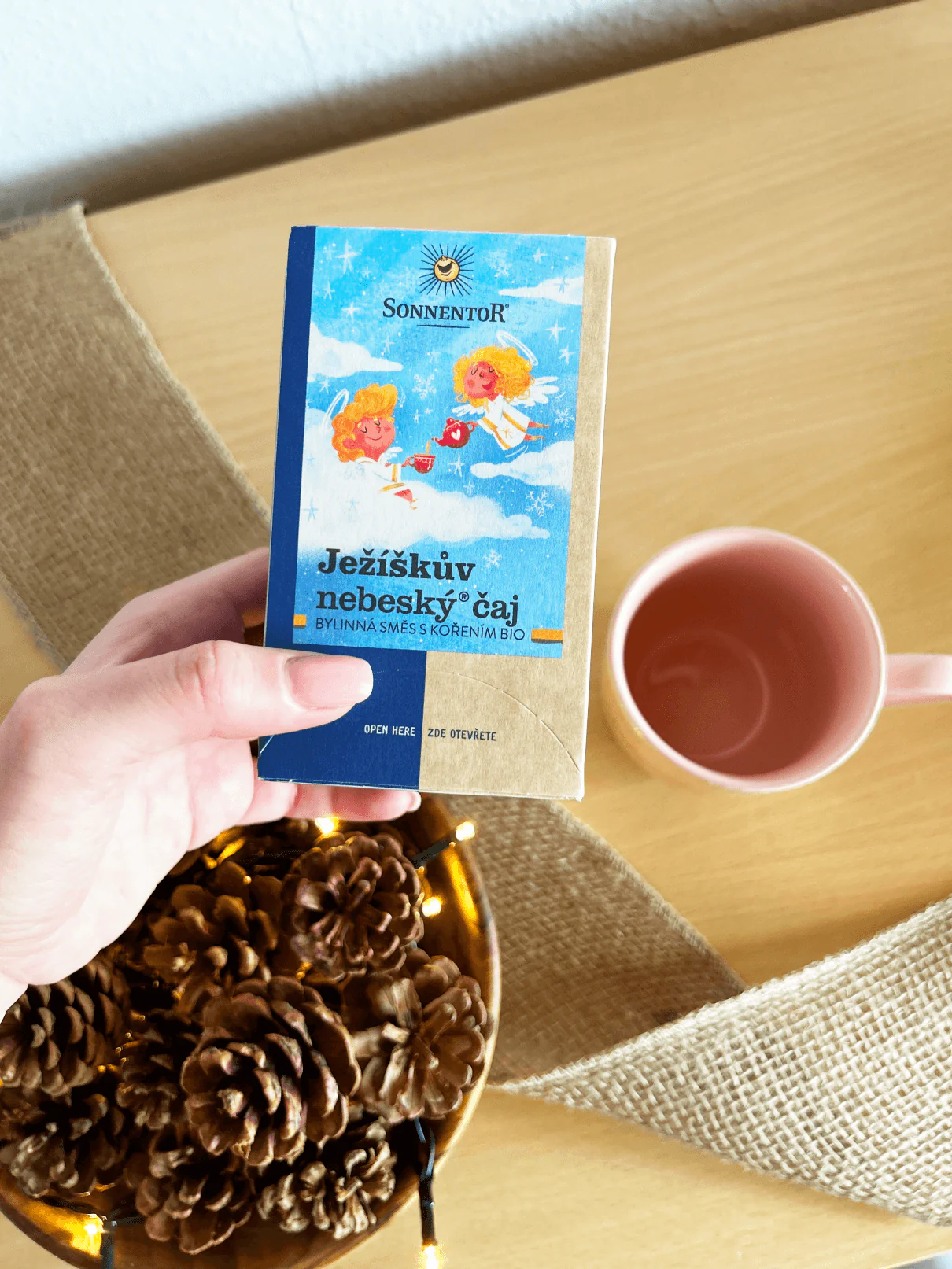 Sonnentor Bylinná směs Ježíškův nebeský čaj BIO - nálevové sáčky (18 x 1,5 g) - Image 3