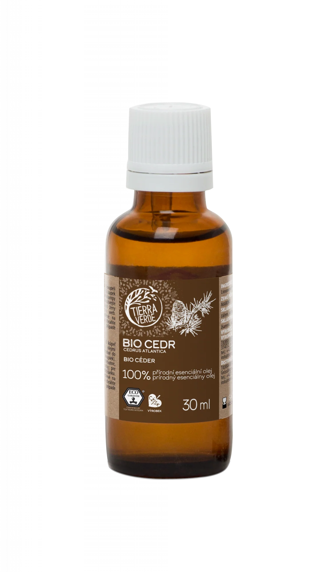 Tierra Verde Esenciální olej Cedr BIO - Image 3