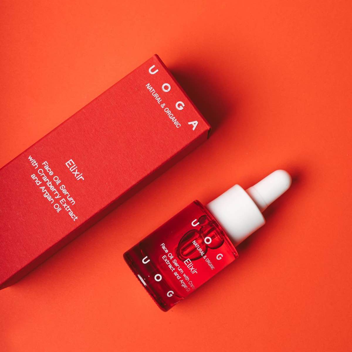 Uoga Uoga Pleťové olejové sérum Elixír s brusinkami a arganovým olejem BIO (15 ml) - Image 3