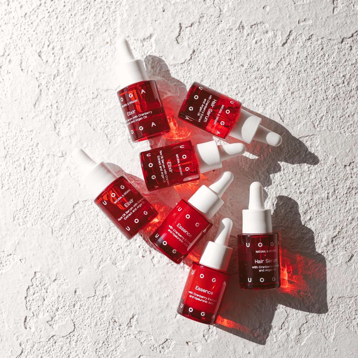 Uoga Uoga Pleťové olejové sérum Elixír s brusinkami a arganovým olejem BIO (15 ml) - Image 5