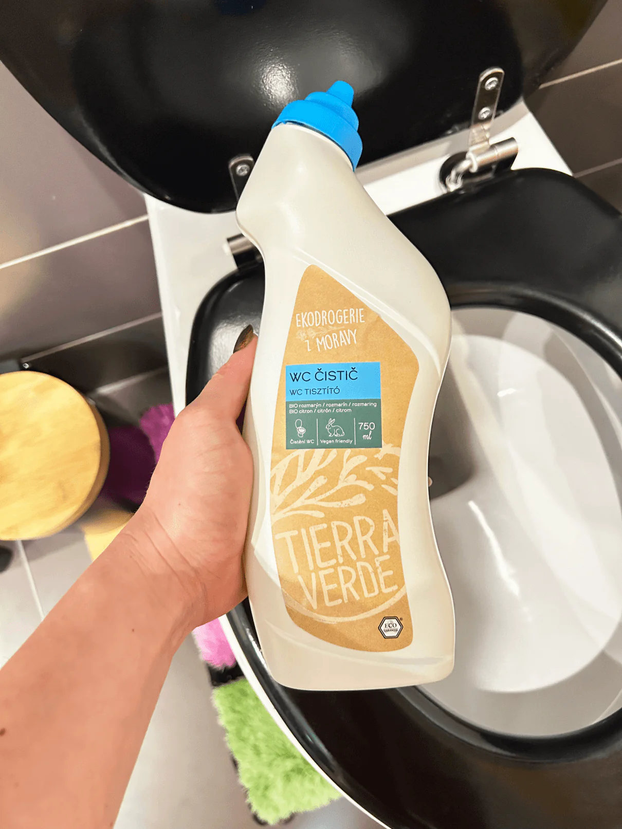 Tierra Verde WC čistič s rozmarýnem a citrónem - Image 3