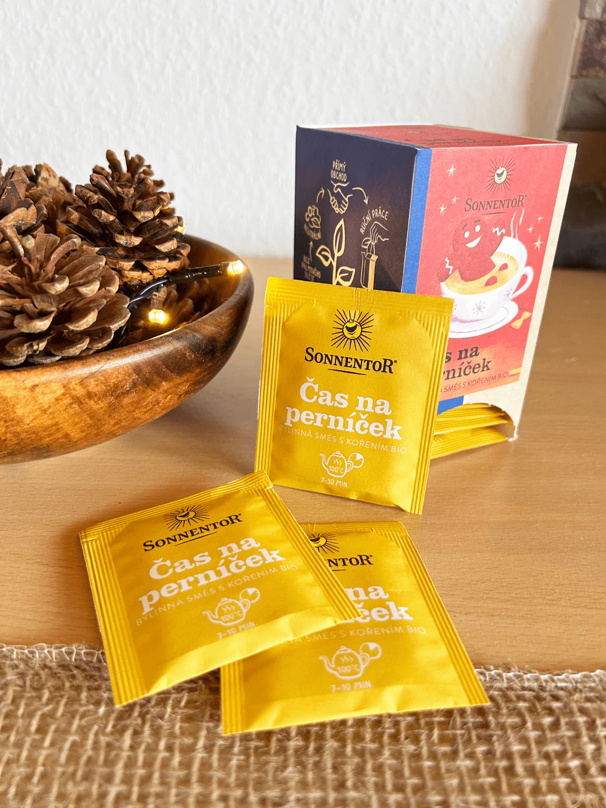 Sonnentor Bylinná směs s kořením Čas na perníček BIO - nálev. sáčky (18 x 1,8 g) - Image 3